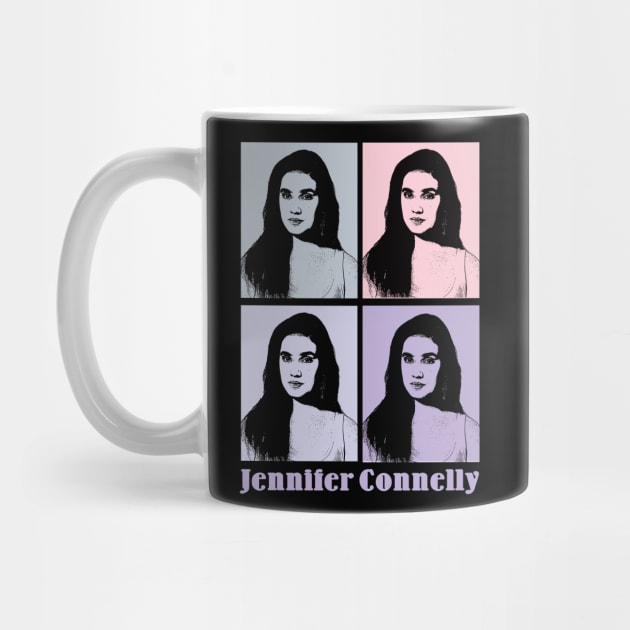 Jennifer Connelly 80s Pop Art by KERIKIL